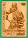Wayne Gretzky 2024-25 Upper Deck Engrained Icons Carved in Time Oilers #CT-WG