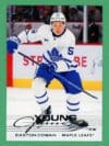 Easton Cowan 2025-26 Upper Deck Series 2 Young Guns Rookie Card #462
