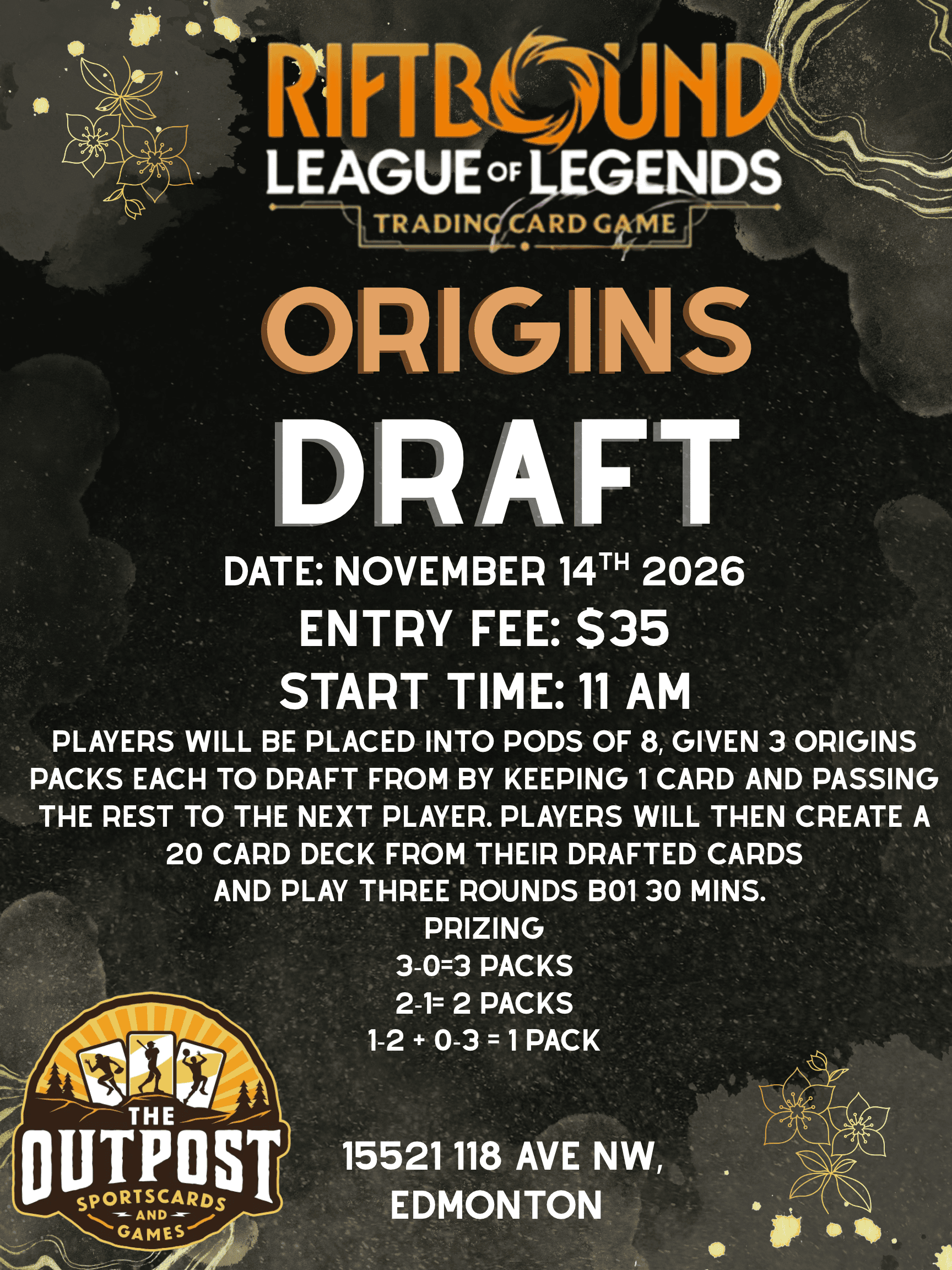 origins draft