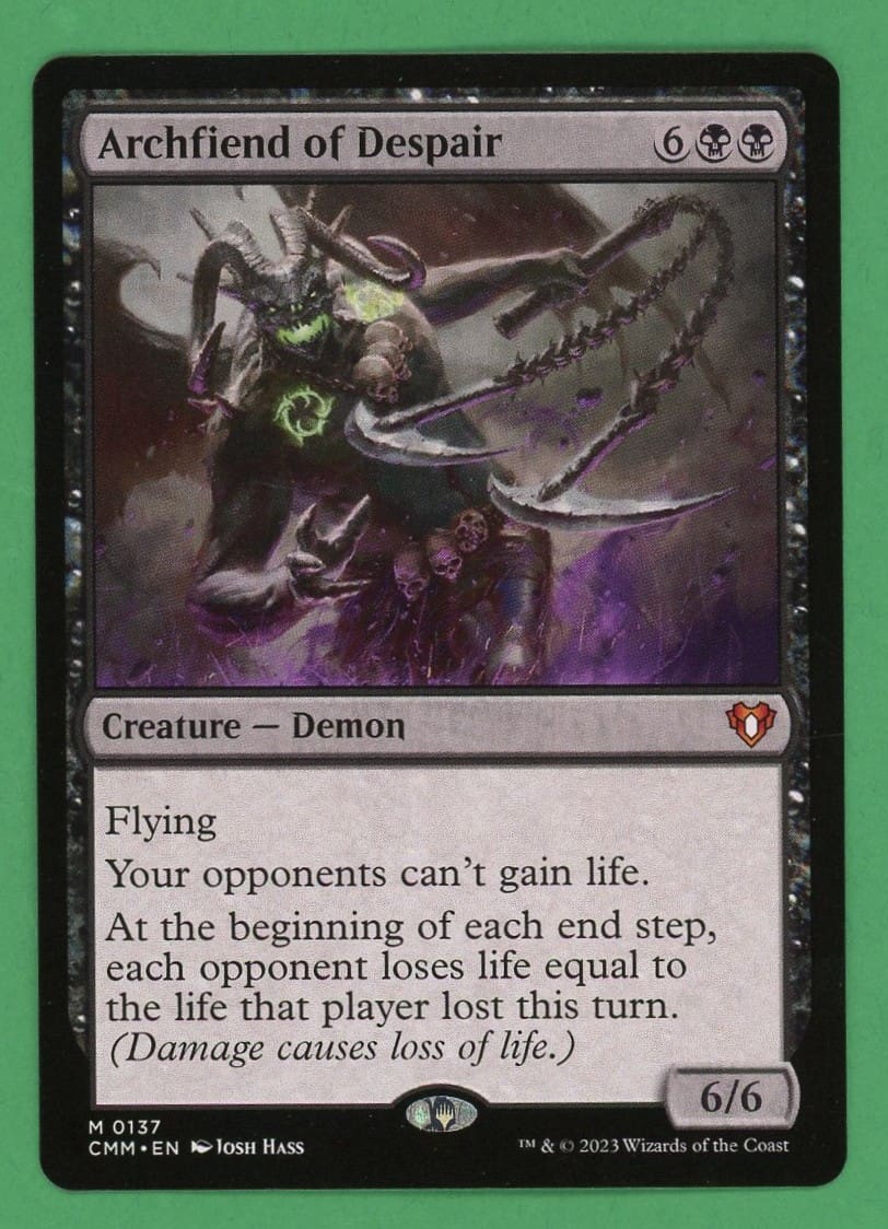 Archfiend Of Despair MTG Commander Masters