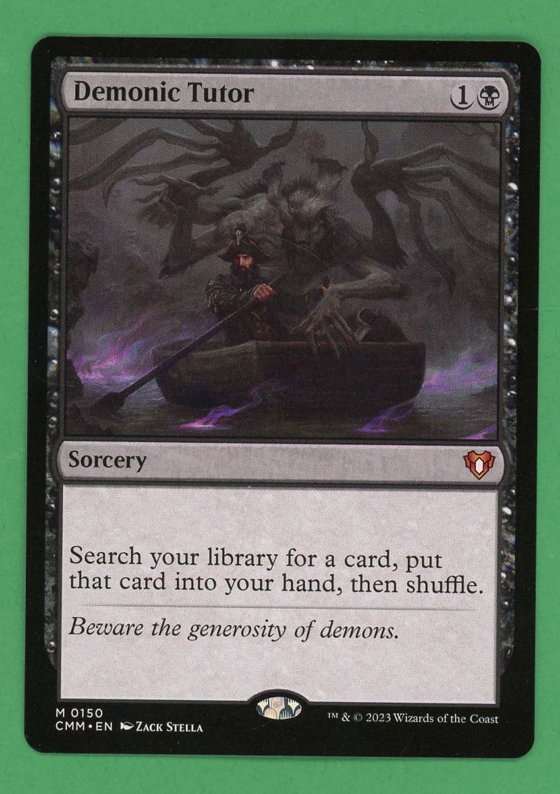 Demonic Tutor MTG Commander Masters