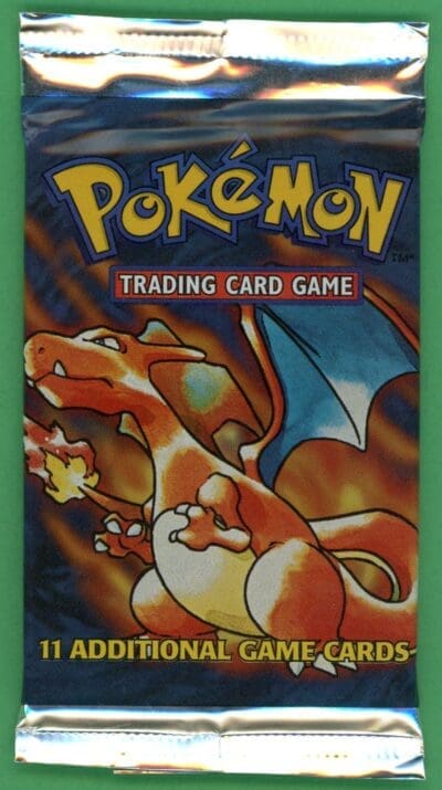 Pokemon 1999 Base Set Unlimited Booster Pack Sealed