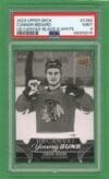 Connor Bedard 23-24 Upper Deck Extended Young Guns Canvas Black #C382 PSA 9