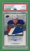 Leon Draisaitl 2014-15 Upper Deck Premier Rookie Auto/Patch /299 #119 PSA 8