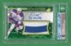 Leon Draisaitl 14-15 UD SPX Spectrum Green Rookie Auto/Patch /10 #176 BGS 9