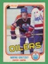 Wayne Gretzky 1981-82 O-Pee-Chee Oilers Hockey Card #106