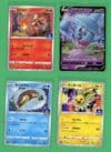 Pokemon Card Gym Japanese Full Set (8 Cards) Set 4 A