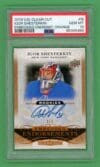 Igor Shesterkin 2019-20 UD Clear Cut Embedded Endorsements 2/3 PSA 10 POP 1!