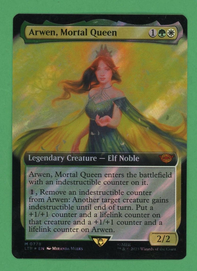 Arwen, Mortal Queen MTG Lord Of The Rings Surge Foil