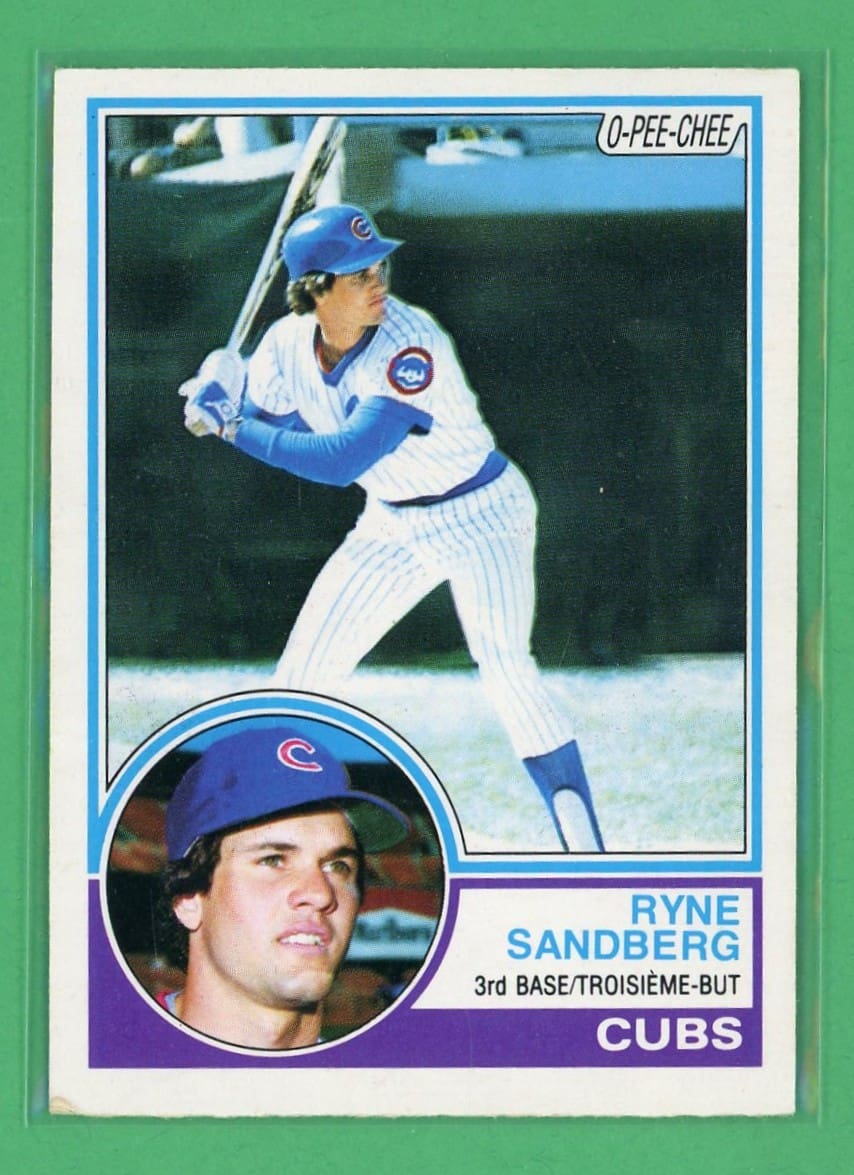 Ryne Sandberg 1983 O-Pee-Chee Rookie RC #83