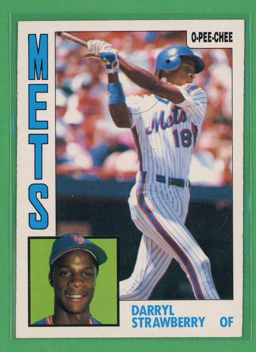 Darryl Strawberry 1984 O-Pee-Chee Rookie RC #182