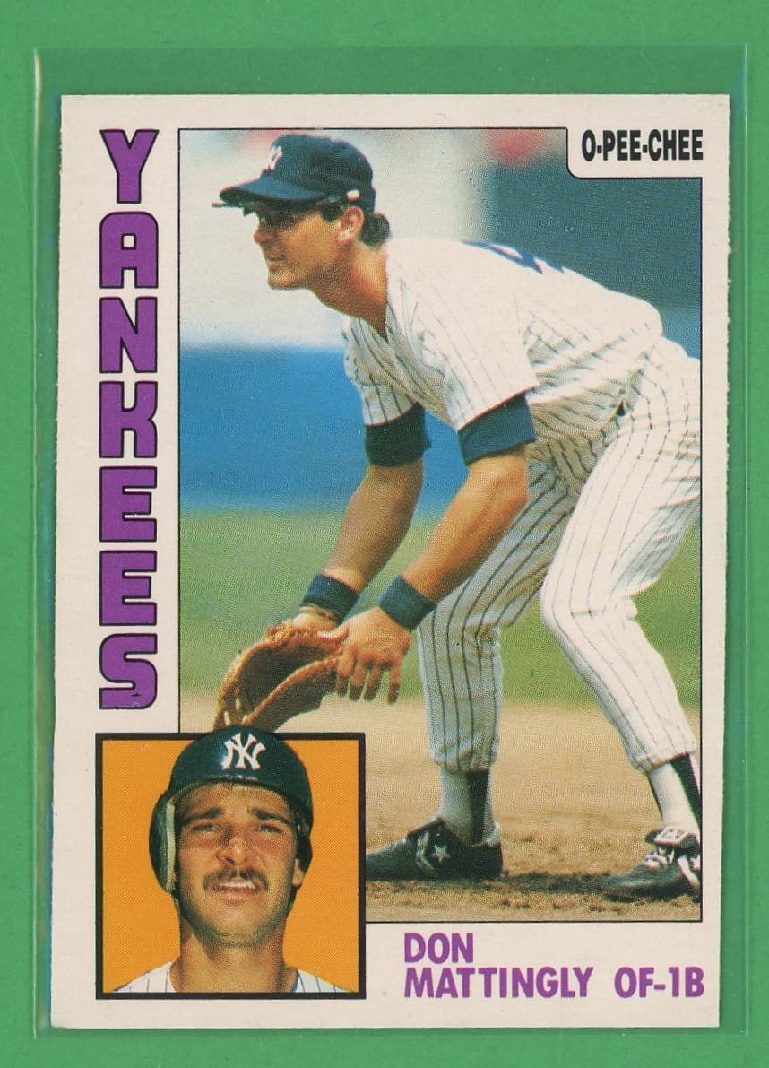 Don Mattingly 1984 O-Pee-Chee Rookie RC #8