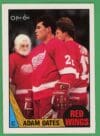 Adam Oates 1987-88 O-Pee-Chee Rookie Card #123