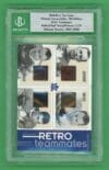 Bailey, Day, Clancy, Primeau 2004-05 In The Game Ultimate Memborabilia Glove Card