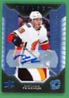 Matthew Tkachuk 2019-20 Trilogy Blue Patch Auto Flames /25 #22