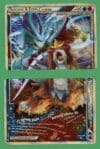 Suicune & Entei Legend Pokemon Unleashed Legend Card 94/95 95/95 Top + Bottom LP