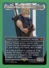 Cloud, Midgar Mercenary MTG Final Fantasy Borderless 375