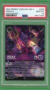 Ursula Sea Witch Queen Lorcana Ursula's Return Enchanted PSA 10 208/204
