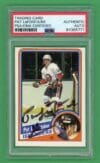 Pat LaFontaine 1983-84 O-Pee-Chee Rookie Autograph PSA/DNA Certified #129