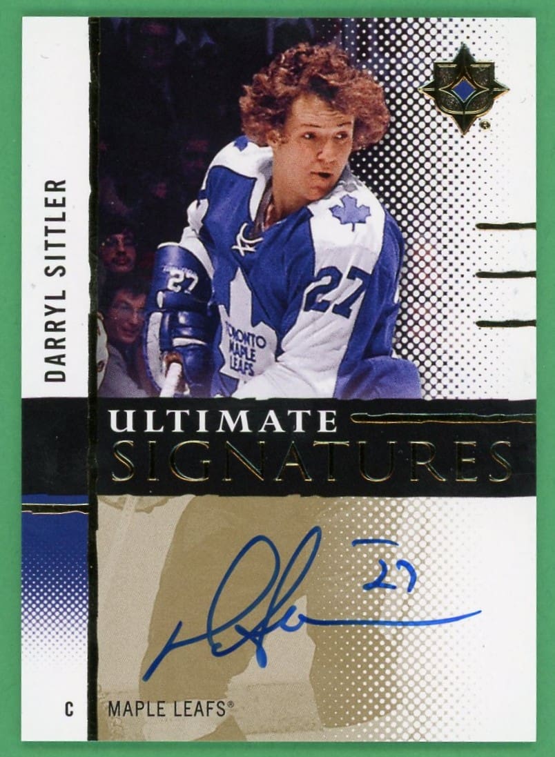Darryl Sittler 2024-25 Upper Deck Ultimate Signatures Collection Maple Leafs #US-DS