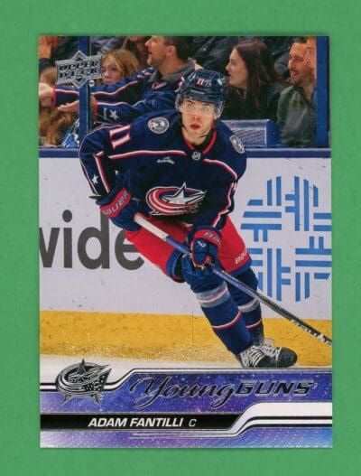 Adam Fantilli 2023-24 Upper Deck Extended Series Young Guns #711