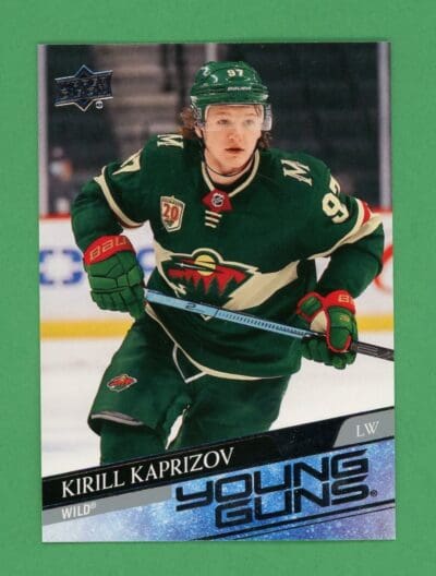 Kirill Kaprizov 2020-21 Upper Deck Series 2 Young Guns #451