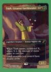Toph,Greatest Earthbender MTG Avatar Boarderless 70
