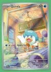 Quaxly Pokemon Paldea Evolved Illustration Rare 206/193