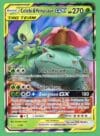 Celebi & Venusaur Gx Pokemon Team up Ultra Rare 1/81