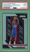 Shai Gilgeous Alexander 2018-19 Panini Prizm Silver RC #184 PSA 9