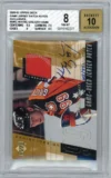 Wayne Gretzky 2000-01 UD Game Jersey Auto/Patch Exclusives /99 S-WG BGS 8