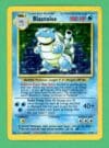 Blastoise Pokemon Base Set Unlimited Holo Rare 2/102 HP/DMG