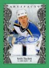 Keith Tkachuk 2025-26 Upper Deck Artifacts Gold Material Auto /65 #161
