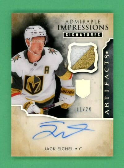 Jack Eichel 2025-26 Upper Deck Artifacts Admirable Impressions /24 #AI-JE