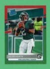 Jalen Hurts 2020 Panini Donruss Optic Preview Red Green Rated Rookie #P-314