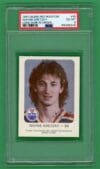 Wayne Gretzky 1981 Oilers Red Rooster Long Hair Headman #99 PSA 6 (A)