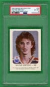 Wayne Gretzky 1981 Oilers Red Rooster Long Hair Headman #99 PSA 6 (B)