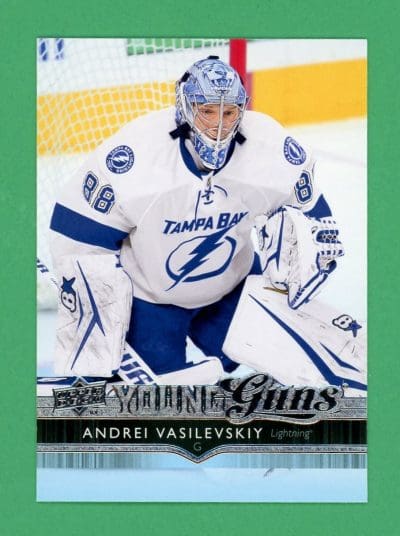 Andrei Vasilevskiy 2014-15 Upper Deck Series 2 Young Guns #478
