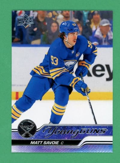 Matt Savoie 2023-24 Upper Deck Extended Young Guns #729