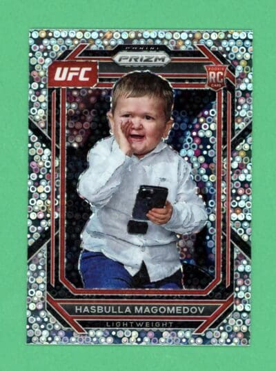 Hasbulla Magomedov 2023 Panini Prizm Disco Rookie Card #200