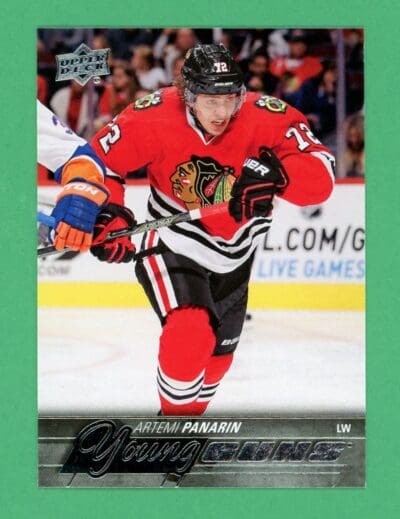 Artemi Panarin 2015-16 Upper Deck Series 1 Young Guns #221