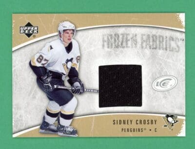 Sidney Crosby 2005-06 Upper Deck Ice Frozen Fabrics Rookie Card #FF-SC Read