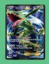 Rayquaza EX Pokemon Roaring Skies Full Art 104/108 NM-M