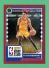 Victor Wembanyama 23-24 Hoops Premium Stock Red Rising Stars Rookie /275 #282