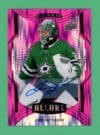 Jake Oettinger 2020-21 Upper Deck Allure Megenta Rookie Auto /75 #133