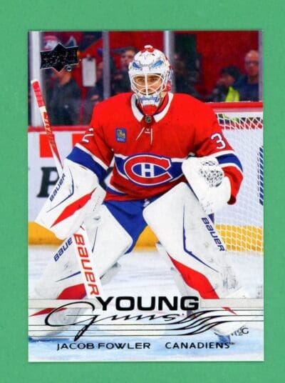 Jacob Fowler 2025-26 Upper Deck Extended Young Guns #724