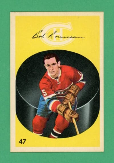 Robert Rousseau 1962-63 Parkhurst Rookie Card #47