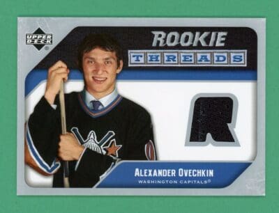 Alexander Ovechkin 2005-06 Upper Deck Series 2 Rookie Threads #RT-AO