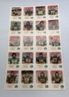 1981 Red Rooster (Warren Moon Rookie) Edmonton Eskimos Uncut Sheet Set