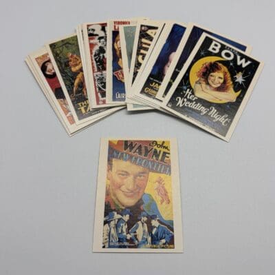 1991 WTE Classic Movie Poster Complete Set 20-20